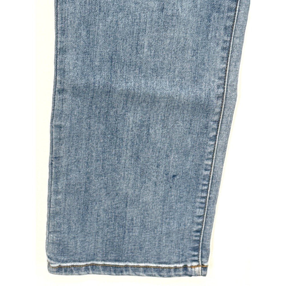 Judy Blue Women Jeans 11/30 Light Wash Distressed Straight Leg High Rise - Picture 5 of 8